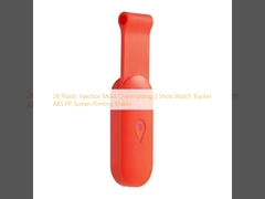 2K Wstrzykiwacz formy plastikowej Overmolding 2 strzałów Watch Tracker ABS PP Screen Printing Maker