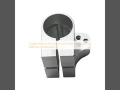 Miedź Aluminium Niestandardowe 4-osiowe Cnc 5-osiowe elementy maszyn Cnc