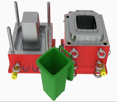 100L 120L 240L 660L 1100L Plastic Dustbin Trash Can Waste Bin Trash Bin Bucket Injection Used Second Hand Mold