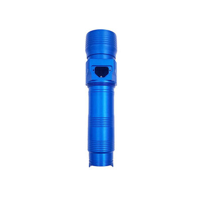 Tokarka rewolwerowa CNC Toczenie aluminium 6061 Obudowa lampy laserowej Obudowa latarki