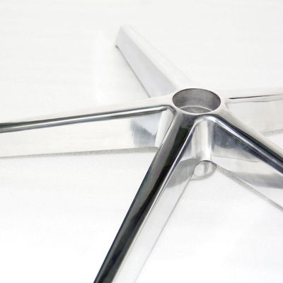 Nogi do krzeseł z odlewanego aluminium ze stopu aluminium Regulowana podstawa krzesła obrotowego wysokiej jakości