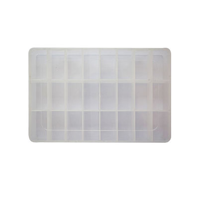 PP Formowanie wtryskowe Produkt Plastikowe przezroczyste pudełko działowe
