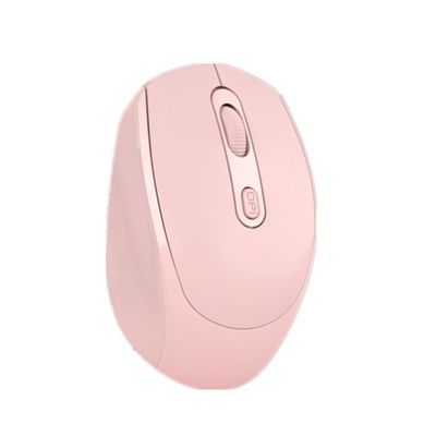 Różowa bezprzewodowa mysz Mold akumulatorowa cicha mysz Bluetooth Dual Mode Game Mouse Makaron Multi Color