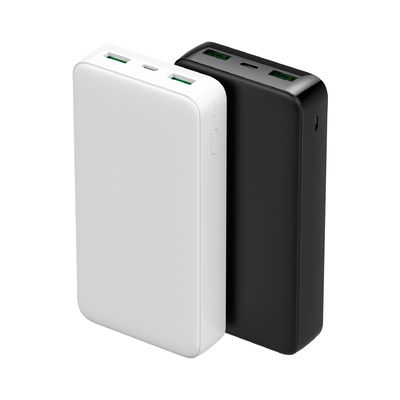 50K Formowanie wtryskowe z tworzywa sztucznego Bank szybkiego ładowania 20000 mah Mobilny zasilacz miliamperowy
